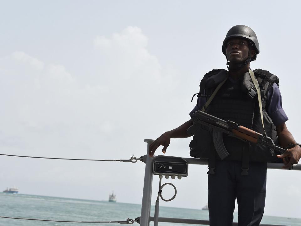 Armed pirates attacked a cargo ship off the coast of Nigeria and kidnapped 10 of the Turkish vessel’s crew members.Shipping company Kadioglu Denizcilik said its Paksoy-1 cargo ship was attacked off the Gulf of Guinea as it sailed from Cameroon to Ivory Coast without freight.Another eight sailors were safely aboard the Turkish-flagged ship, the company said.“According to initial information, there were no injuries or casualties. Efforts for all our personnel to be safely released continue,” Kadioglu said in a statement.Private NTV television said the pirates approached the ship on speed boats and took 10 crew members as hostages, who have not been heard from since.NTV said the eight remaining crew members were rescued and taken to Guinea.Speaking to reporters on Tuesday, the spokesman for Turkey‘s ruling AK Party said the government was closely following the matter and called for the sailors to be returned safely.Kidnappings and piracy for ransom in Nigeria and the Gulf of Guinea are common.Last week, the International Maritime Bureau described the Gulf of Guinea as the most dangerous area in the world for piracy. It said 73 per cent of all sea kidnappings and 92 per cent of hostage-takings took place in the Gulf of Guinea.