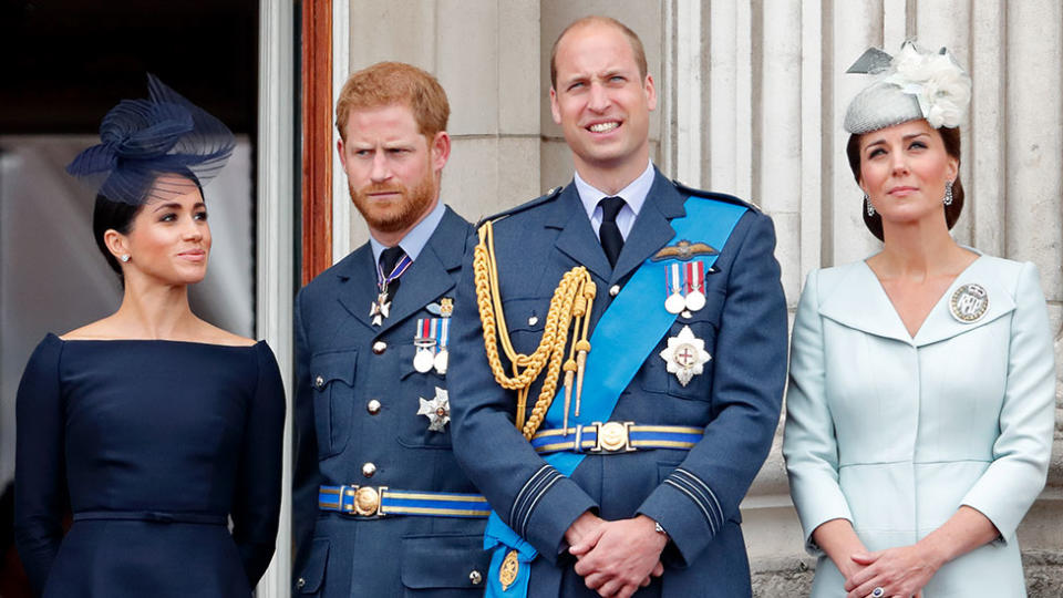 Kate Middleton and Prince William are said to have been concerned about how little Prince Harry knew about Meghan Markle before proposing to her. Photo: Getty Images