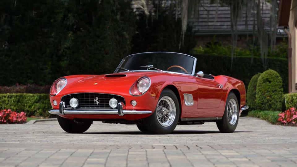 This 1963 Ferrari 250 GT SWB Cal Spyder Is Selling At Mecum Kissimmee