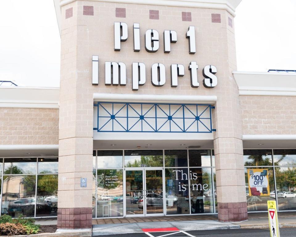 Pier 1 store in Princeton, New Jersey...