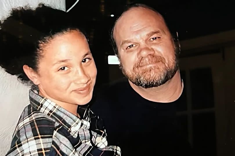 Meghan Markle and her dad Thomas Markle