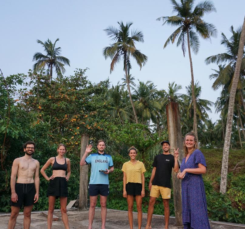 Rob Lewis in Sri Lanka