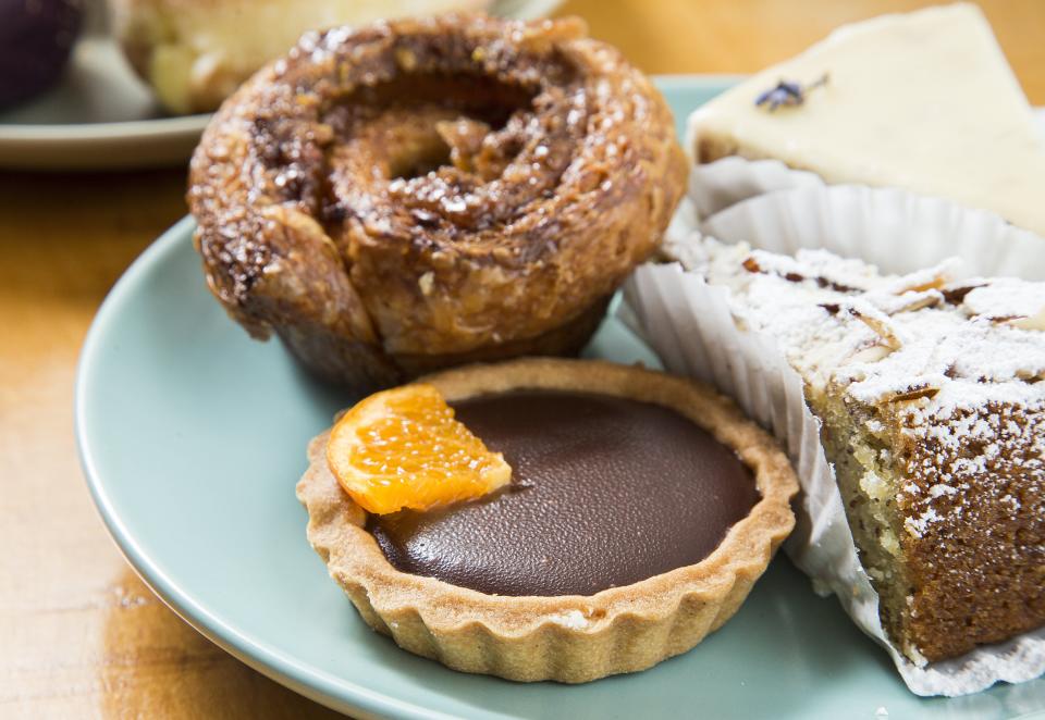 A collection of pastries at Three Bites Bakery