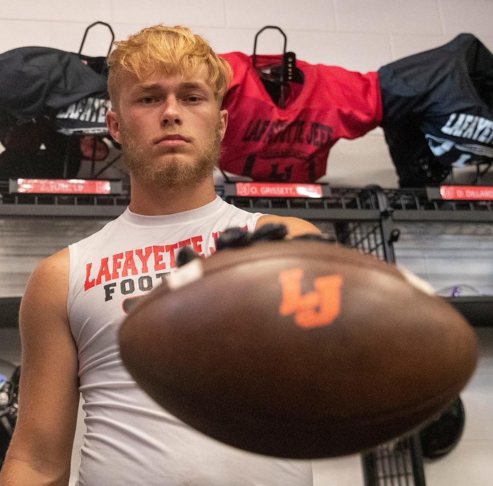 Chet Adams poses for a portrait. Photo taken Thursday, July 21, 2022, at Lafayette Jefferson High School in Lafayette, Ind. 