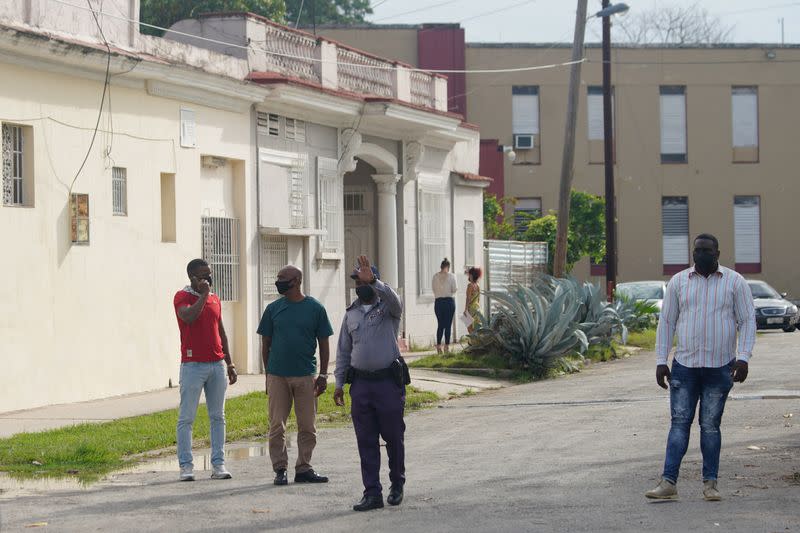 Otero Alcantara and Maykel Castillo stand trial in Havana