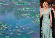 <p>Monet’s water lilies. <i>(Twitter/<a href="https://twitter.com/MatthewSchneier" rel="nofollow noopener" target="_blank" data-ylk="slk:@MatthewSchneier;elm:context_link;itc:0;sec:content-canvas" class="link ">@<b>MatthewSchneier</b></a>)</i></p>