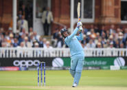 Jason Roy takes the attack to New Zealand. (Photo by Stu Forster-IDI/IDI via Getty Images)