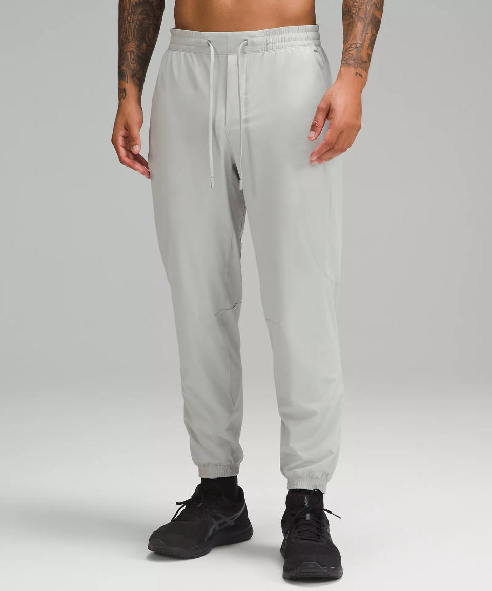 someone wearing the License to Train Cargo Joggers