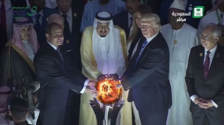 Sauron gegen Trump