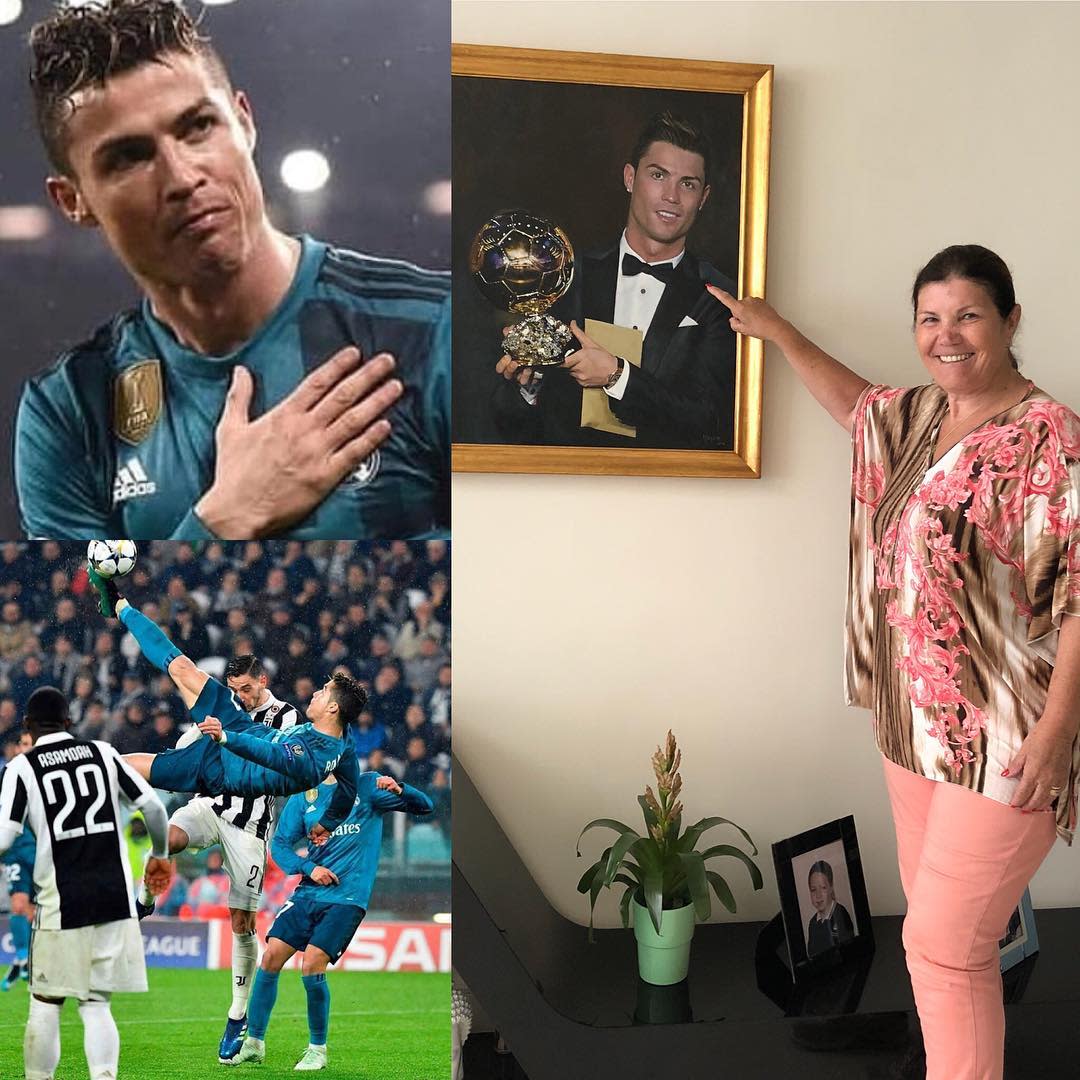La madre de Cristiano Ronaldo se ha mostrado muy orgullosa con el golazo de su hjo ante Juventus/Dolores Aveiro/Instagram