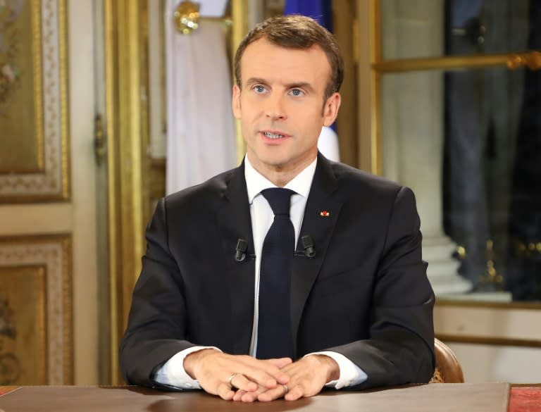 Macron struck a more humble tone than usual as he sought to address criticism of his style of leadership