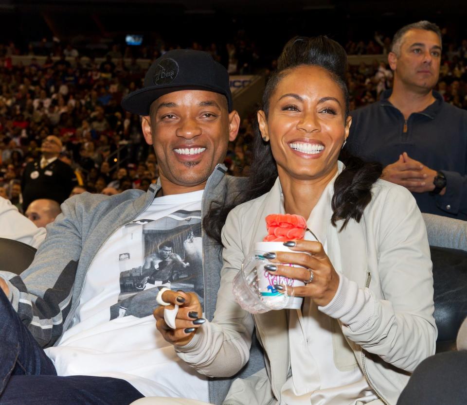 <p>Despite their apparently happy public appearances, rumors about marital troubles persisted in 2012. "We make the effort to always put the family first," Will told <em><a href="https://people.com/celebrity/will-smith-jada-pinkett-smith-making-marriage-work-after-15-years/" rel="nofollow noopener" target="_blank" data-ylk="slk:People;elm:context_link;itc:0;sec:content-canvas" class="link ">People</a></em>. "Being there for each other and being present with our kids is the most important thing. I take being a parent very seriously." Jada called the rumors "ridiculous." </p>