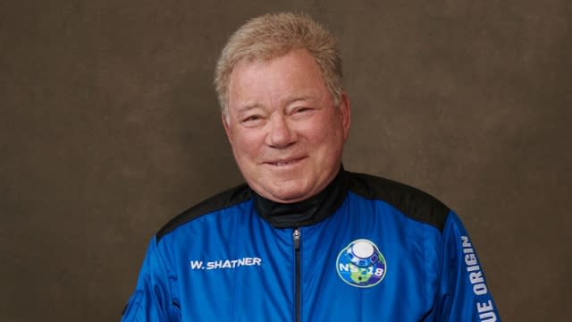 William Shatner is pictured