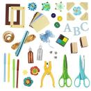 <p>While there are craft supplies galore at Target, we'd recommend taking home one of their cute DIY sets and purchasing your crafting tools and accessories at discount craft stores. </p>