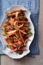 <p>Fresh mint brings a bright note to hearty root vegetables garnished with spiced pecans. </p><p><strong><a href="https://www.countryliving.com/food-drinks/recipes/a5079/roasted-sweet-potatoes-carrots-recipe-clx1113/" rel="nofollow noopener" target="_blank" data-ylk="slk:Get the recipe for Roasted Sweet Potatoes and Carrots;elm:context_link;itc:0;sec:content-canvas" class="link ">Get the recipe for Roasted Sweet Potatoes and Carrots</a>.</strong></p>