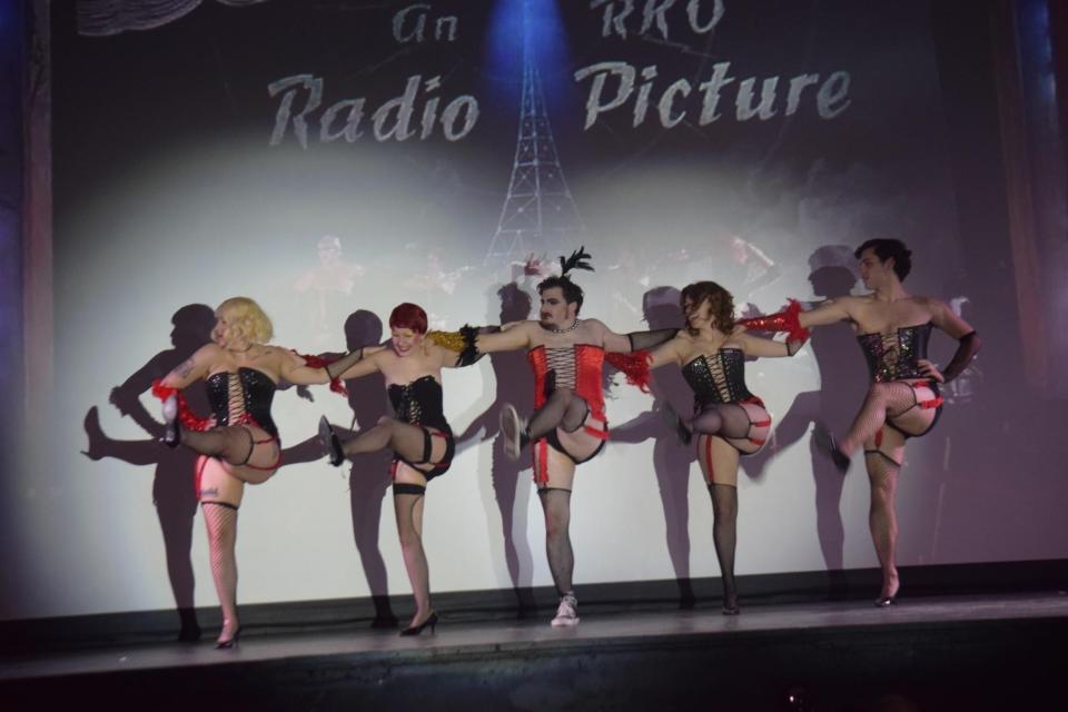 Friday Nite Specials perform during "The Rocky Horror Picture Show," The group can be seen acting out during the cult classic this weekend in Red Bank and Toms River.