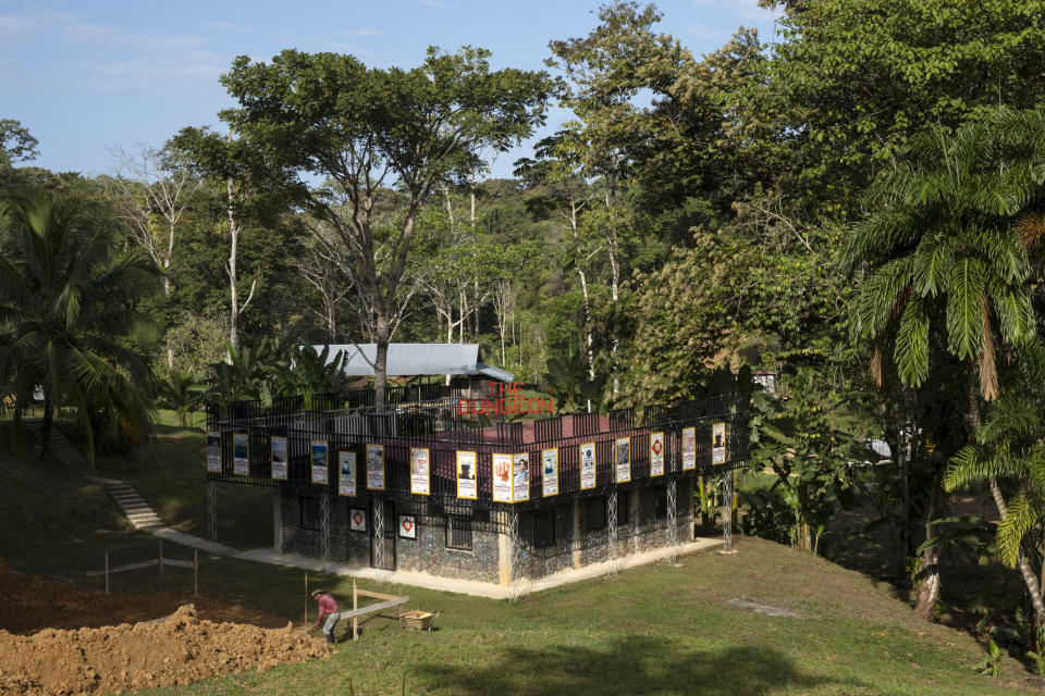 "The Dungeon" is a hostel prison for guests to consider their use of plastic and atone for their crimes against the planet. (Photo: Santiago Escobar-Jaramillo for HuffPost)