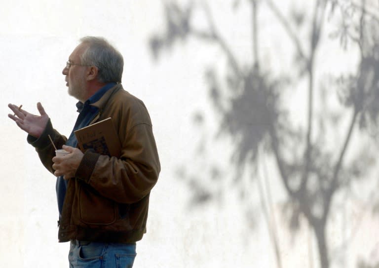 Mexican peace activist and poet Javier Sicilia founded the Movement for Peace and Justice after his son was murdered in 2011