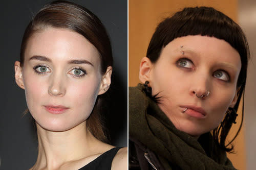 ROONEY MARA IN 'GIRL WITH THE DRAGON TATTOO'