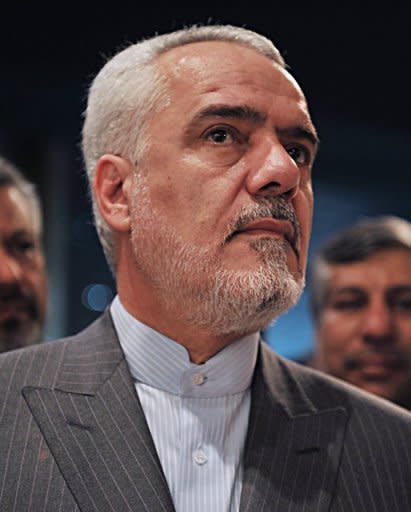 Iranian Vice-President Mohammad Reza Rahimi has warned that "not a drop of oil will pass through the Strait of Hormuz" if the West broadens sanctions against Iran over its nuclear programme