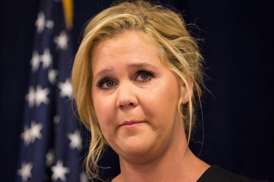 Aug. 3, 2015 — Amy Schumer fights gun violence