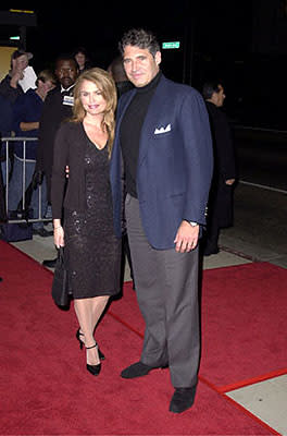 Roma Downey and Michael Nouri at the Beverly Hills premiere of Columbia's Finding Forrester