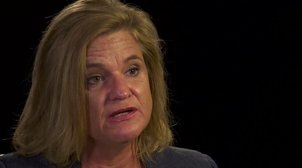 Jennifer Palmieri, Clinton campaign communications director. (Photo: Yahoo News Video)