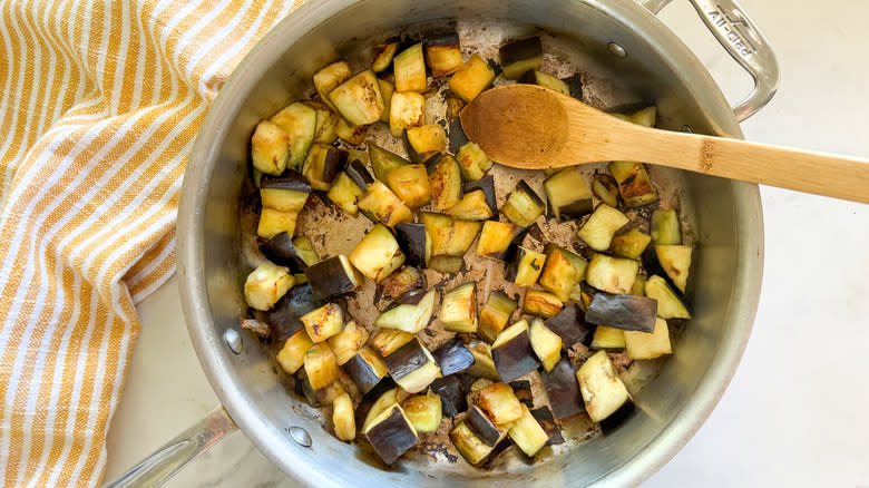 pan-fried eggplant