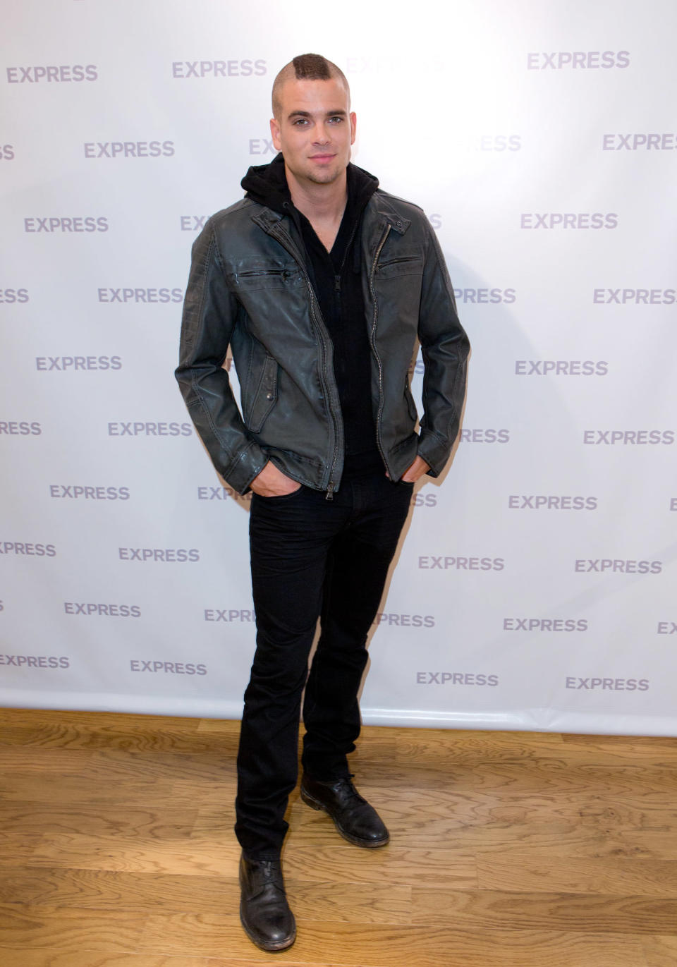 Mark Salling celebrates the grand opening of the EXPRESS store at Pacific Centre on July 12, 2012 in Vancouver, Canada.  