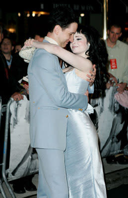 Dan John Miller and Tracee Mae Miller at the LA premiere of 20th Century Fox's Walk the Line