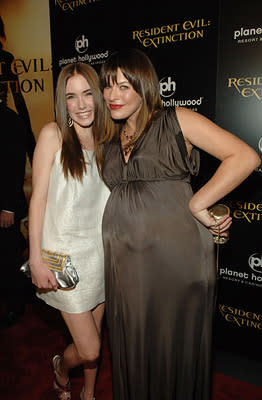 Joe Hursley and Madeline Carroll at the Planet Hollywood Las Vegas premiere of Screen Gem's Resident Evil: Extinction