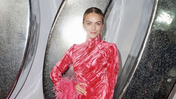 PHOTO: Leanne Hainsby at the World Premiere of 'NO TIME TO DIE' at the Royal Albert Hall on Sept. 28, 2021 in London. (John Phillips/Getty Images, FILE)