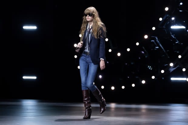 Hedi Slimane, Skinny Pants Prophet, Pivots to Baggy Jeans