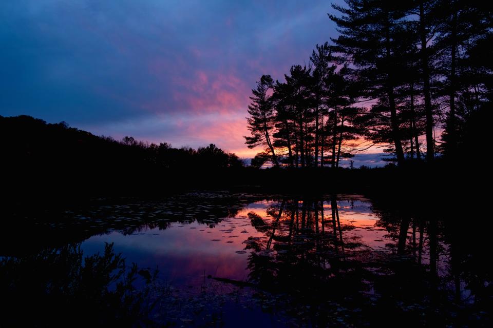 A scenic photo from "Around Wisco: Hiking the Ice Age Trail."