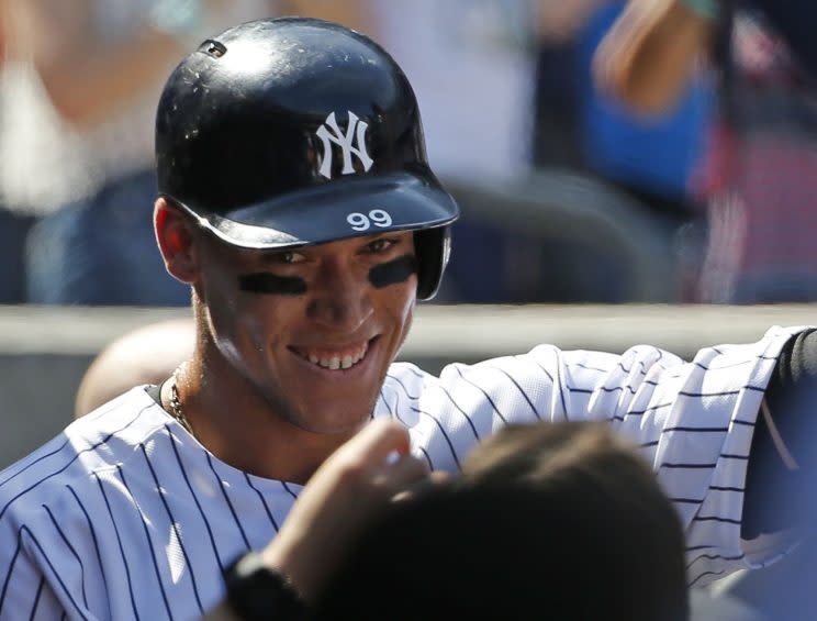 Yankees rookie Aaron Judge is ready for the All-Star Game. (AP Photo)