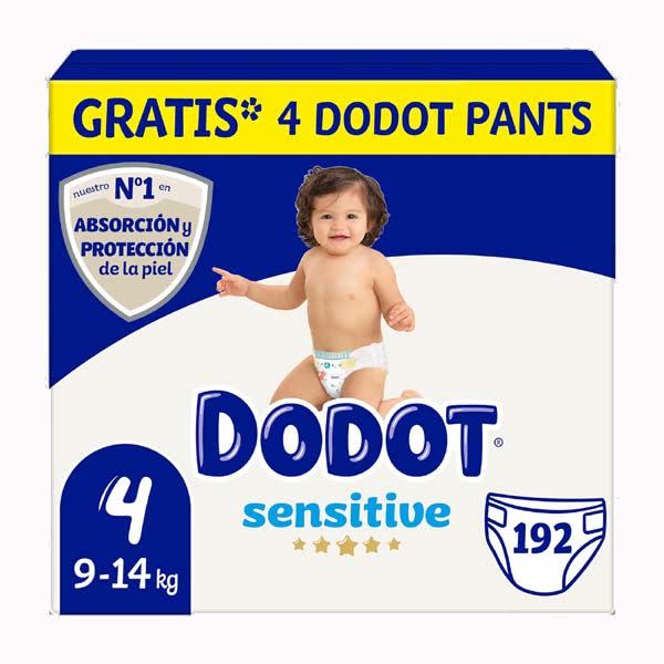 Dodot Pañales Bebé Sensitive Talla 4