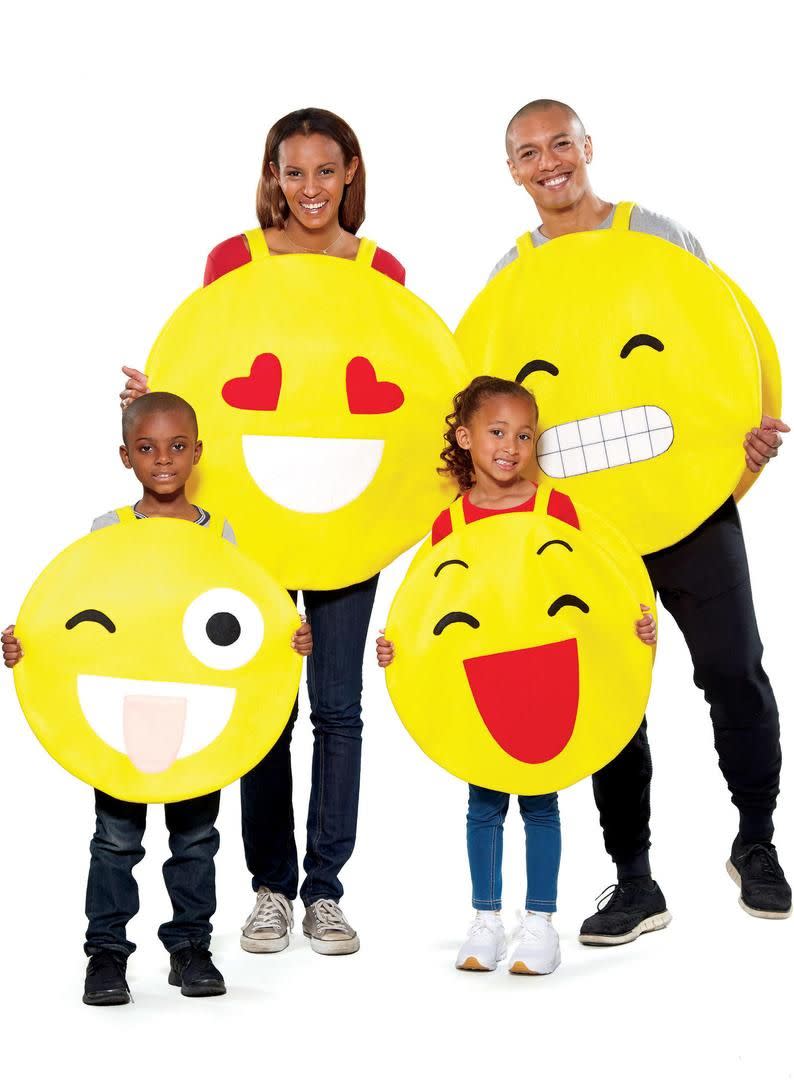25) Emoji Costumes Pattern