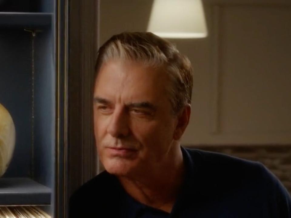 Chris Noth in the first episode of ‘And Just Like That...’ (HBO Max)