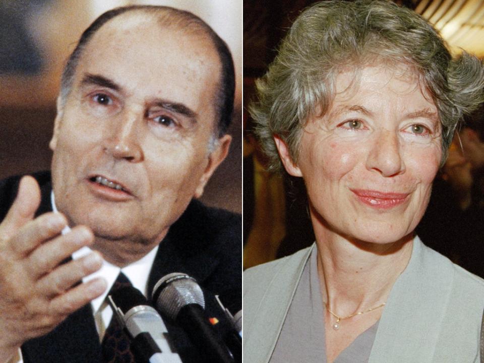 Anne Pingeot, an art historian, had a child with Francois Mitterand in 1974 (Getty Images; Corbis)