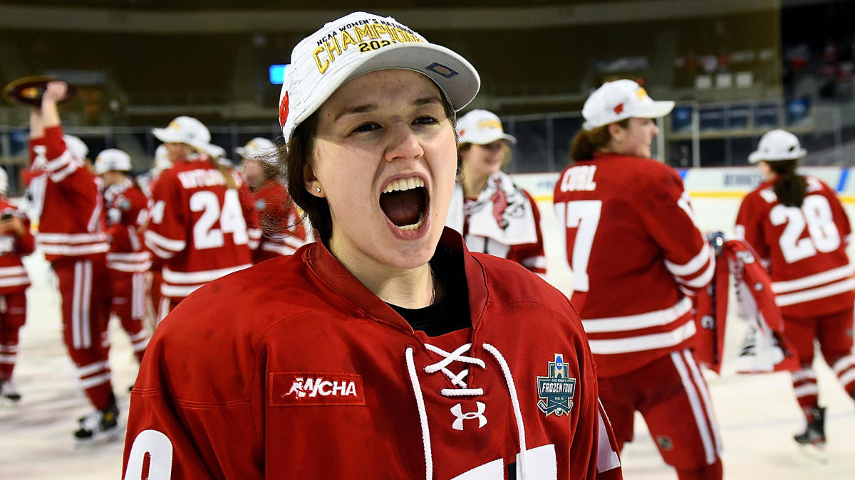 Boston College Women's Hockey on X: History is made: #BCEagles freshman  forward Daryl Watts is the 2018 #PattyKaz winner!   / X