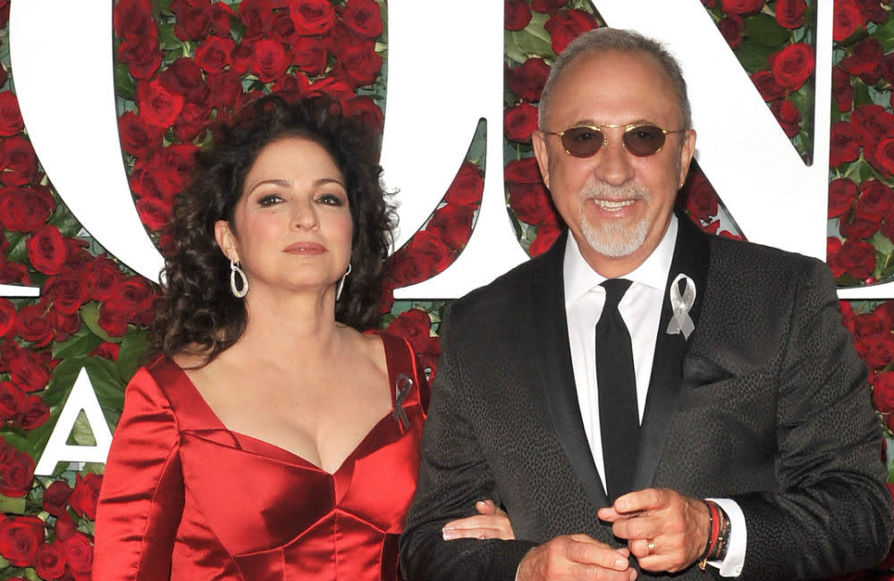 Gloria and Emilio Estefan are celebrating 45 years of marriage credit:Bang Showbiz