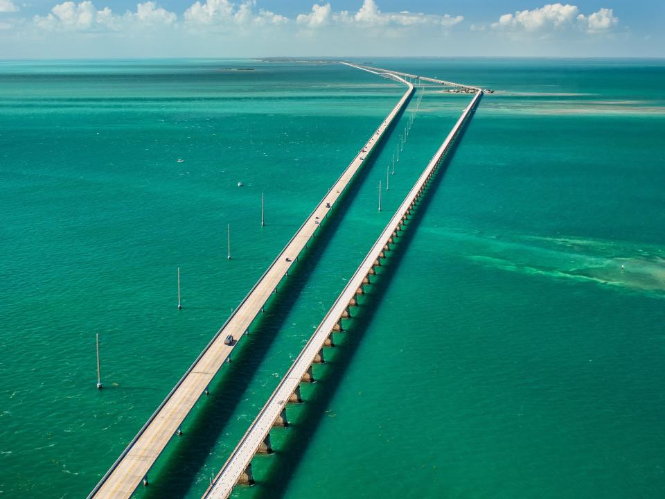 Seven Mile Bridge in the Florida Keys