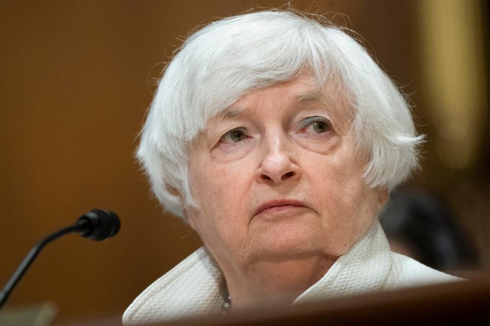 Yellen Inflation (Copyright 2022 The Associated Press. All rights reserved.)