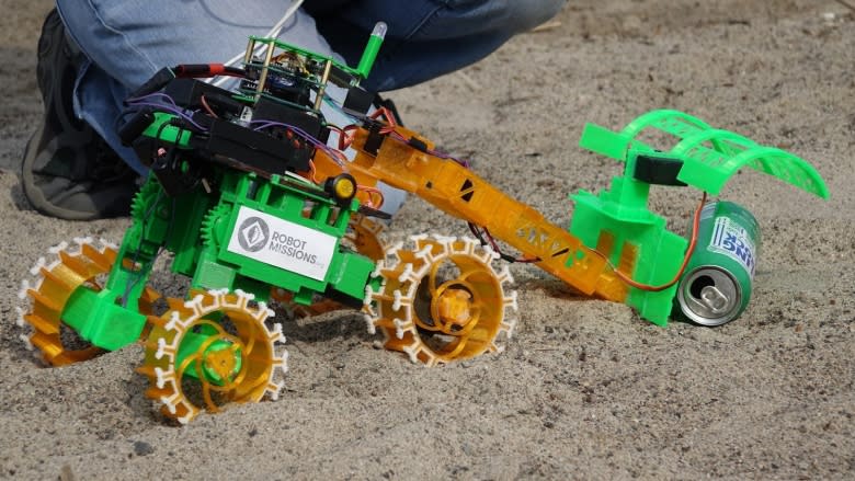 Ottawa woman creates Bowie the beach-cleaning robot