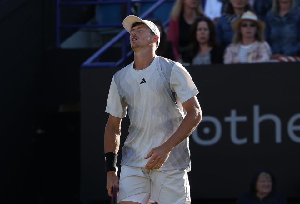 Harris fell just short at Eastbourne (George Tewkesbury/PA Wire)