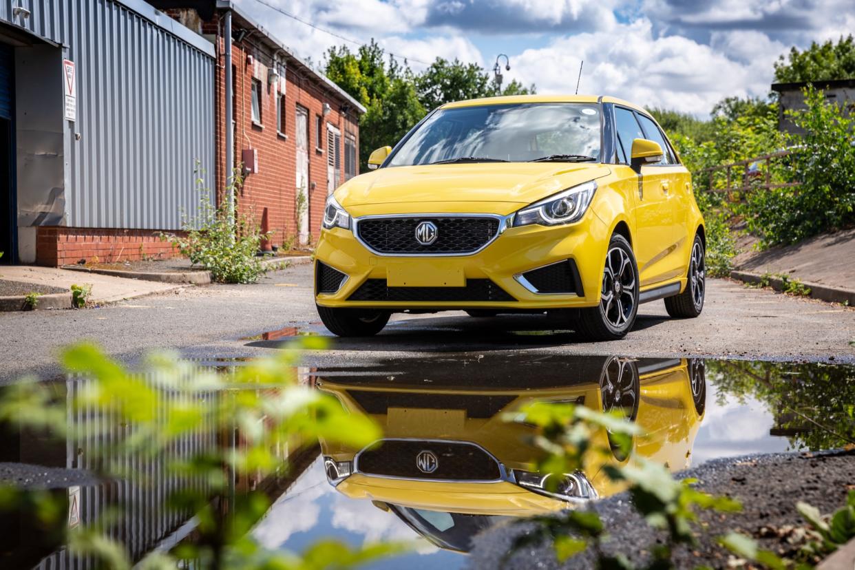 The MG3 offers a long warranty and generous standard equipment for a low price. (MG)