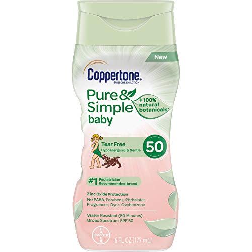 5) Pure & Simple Baby Sunscreen SPF 50