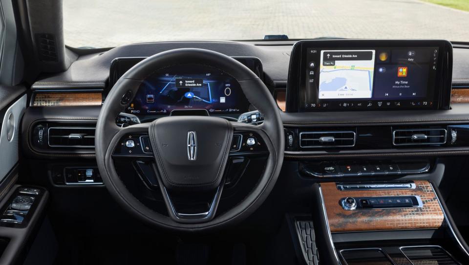 2025 lincoln aviator interior