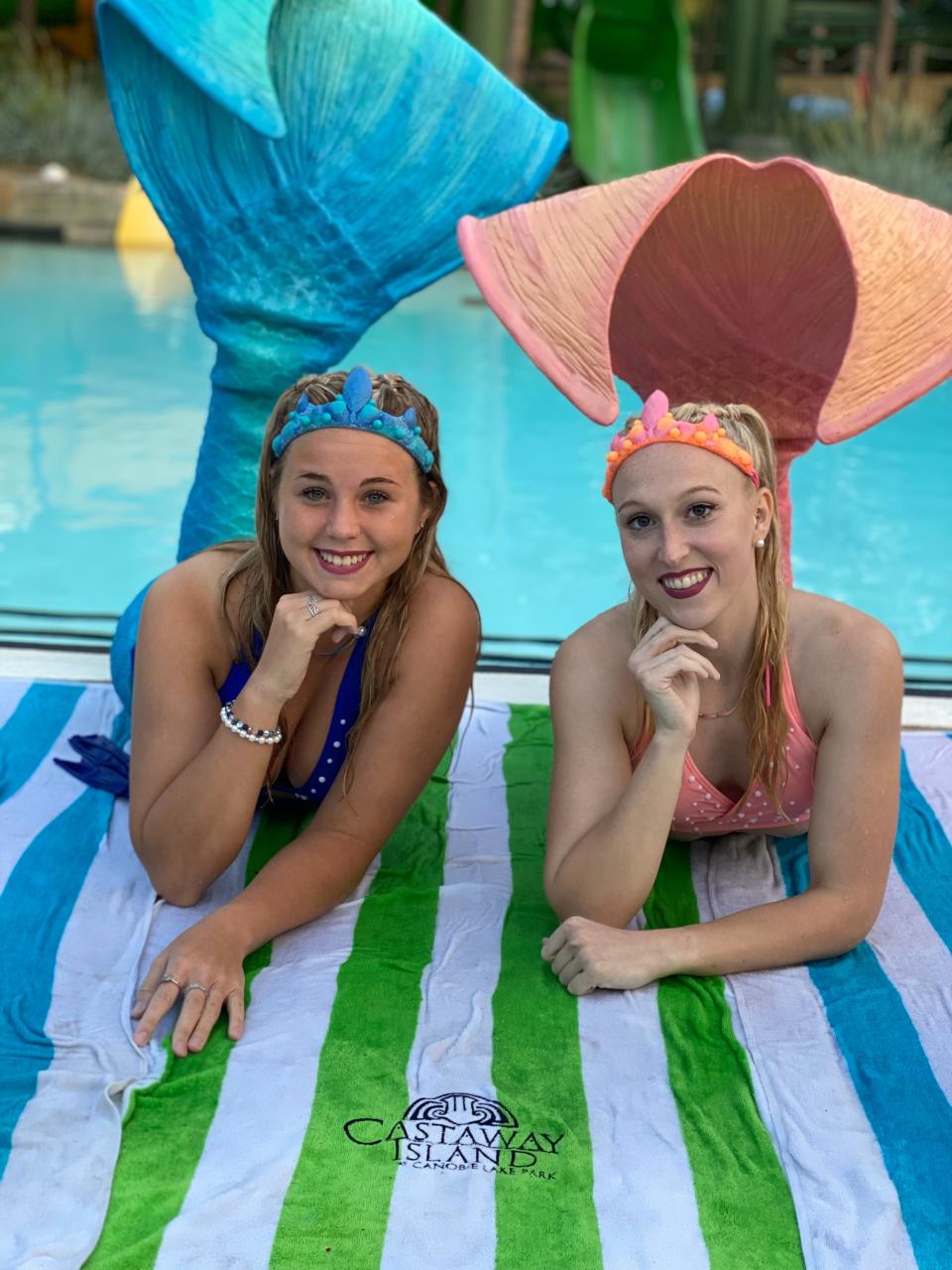On Fridays and Saturdays, a few tickets are available to swim with a mermaid at Canobie Lake's Castaway Island water park.