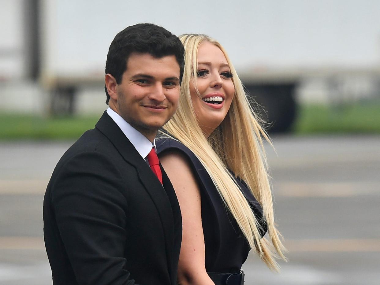 Michael Boulos and Tiffany Trump tied the knot on Saturday.